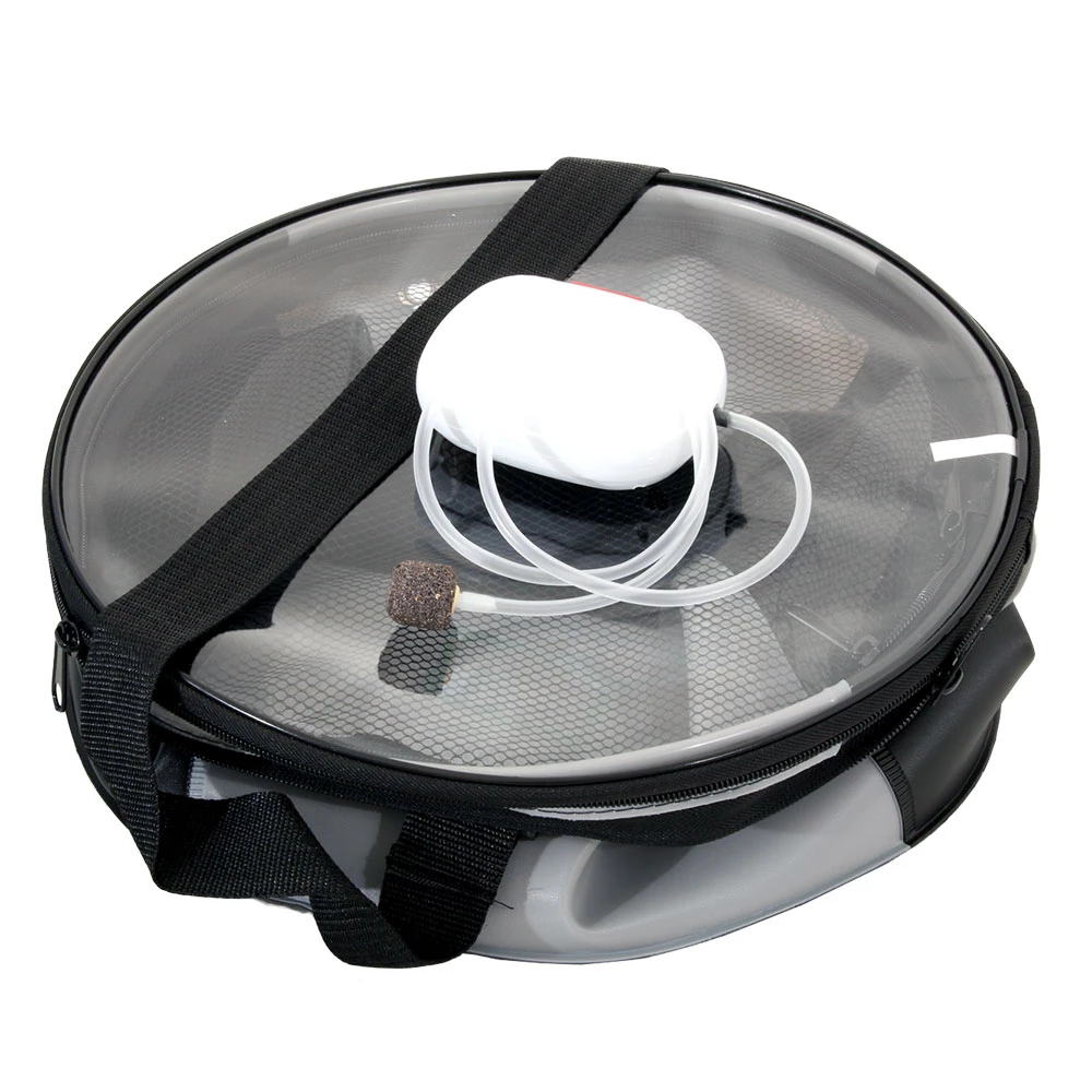 Anglers Mate Collapsible Live Bait Bucket Set 10L - Image 3