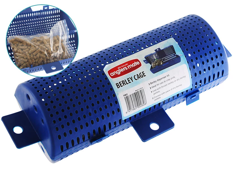 Anglers Mate Plastic Burley Cage With Pellets