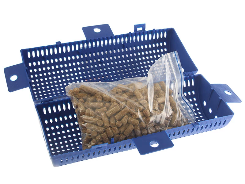 Anglers Mate Plastic Burley Cage With Pellets - Image 2