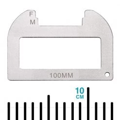 Anglers Mate Aluminium Scallop And Cray Measure