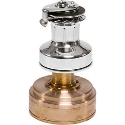 ANDERSEN 40ST Self Tailing Electric Winch Below Deck Black Trim 24V